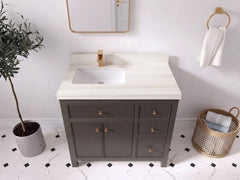 Sonoma 36 in. W x 22 in. D Left Offset Sink Bathroom Vanity - photo 28