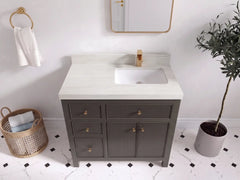 Sonoma 36 in. W x 22 in. D Right Offset Sink Bathroom Vanity - photo 32