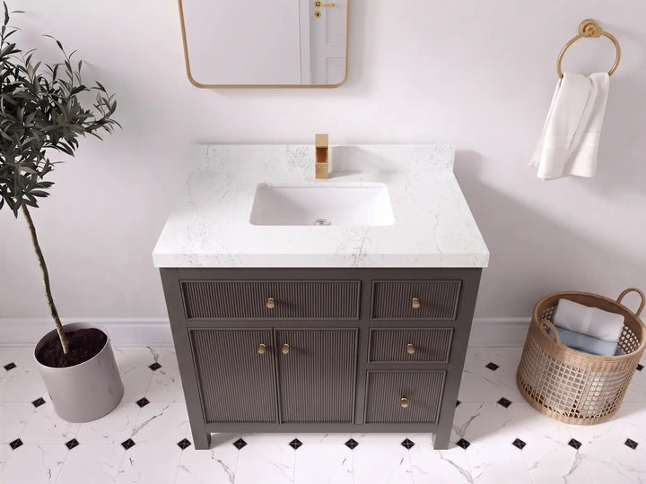 Sonoma 36 in. W x 22 in. D Center Sink Bathroom Vanity - photo 18