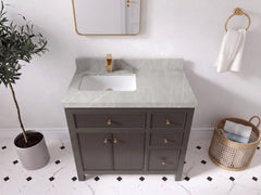 Sonoma 36 in. W x 22 in. D Left Offset Sink Bathroom Vanity - photo 21
