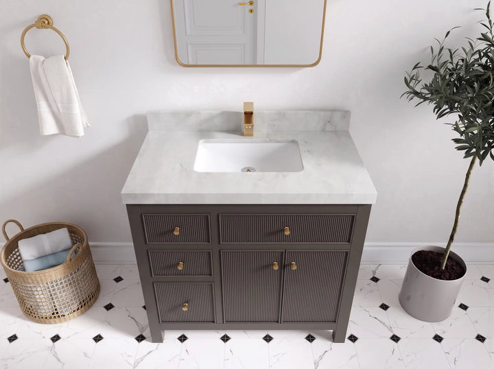 Sonoma 36 in. W x 22 in. D with Center Sink Bathroom Vanity - photo 21
