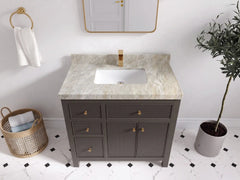 Sonoma 36 in. W x 22 in. D with Center Sink Bathroom Vanity - photo 31