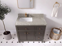 Sonoma 36 in. W x 22 in. D Left Offset Sink Bathroom Vanity - photo 29