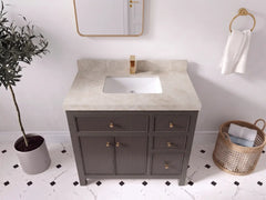 Sonoma 36 in. W x 22 in. D Center Sink Bathroom Vanity - photo 36