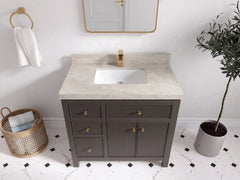 Sonoma 36 in. W x 22 in. D with Center Sink Bathroom Vanity - photo 33