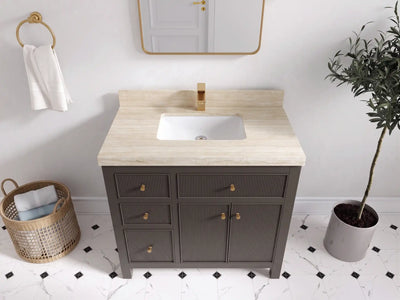 Sonoma 36 in. W x 22 in. D with Center Sink Bathroom Vanity