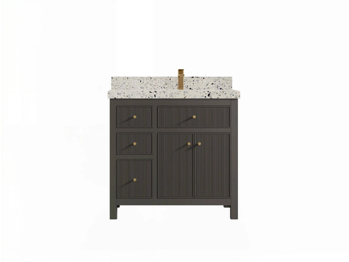 Sonoma 36 in. W x 22 in. D with Center Sink Bathroom Vanity