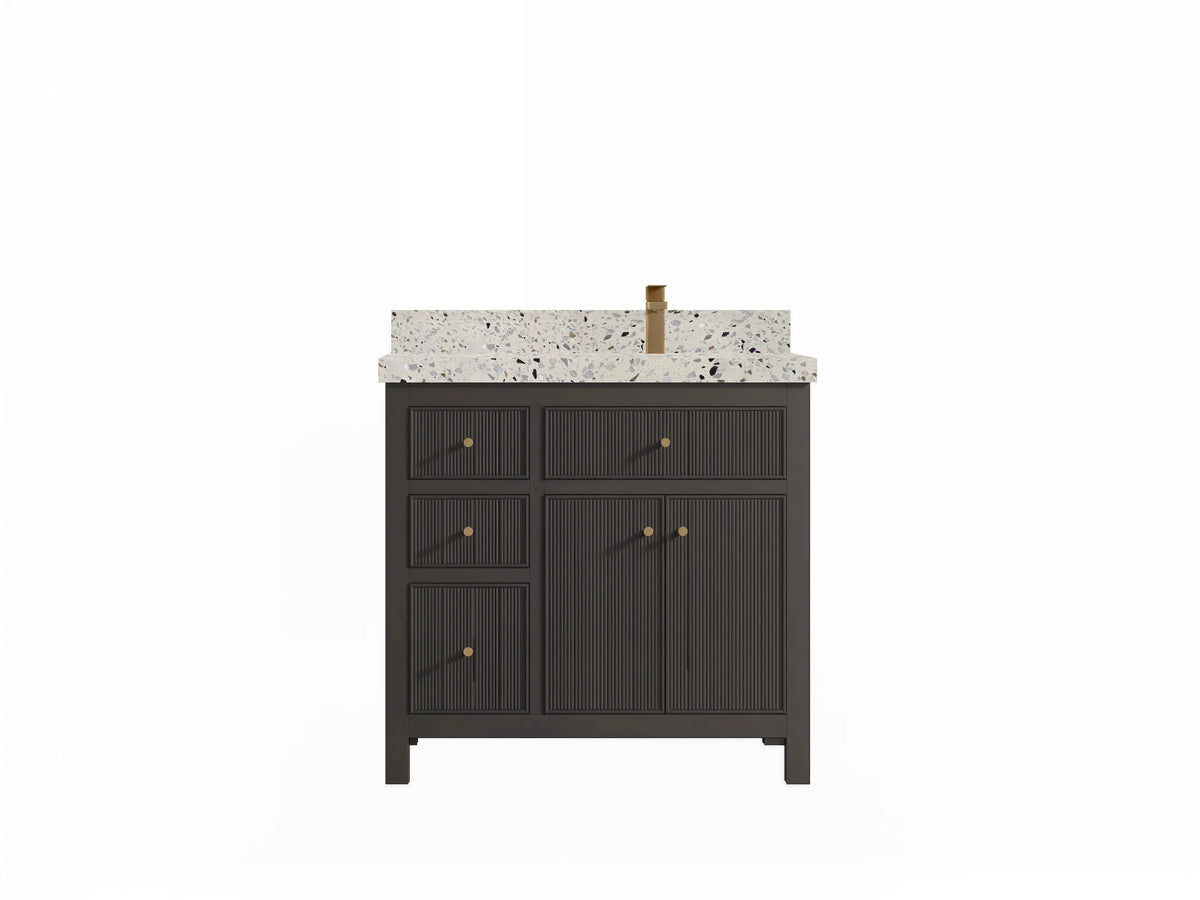Sonoma 36 in. W x 22 in. D Right Offset Sink Bathroom Vanity