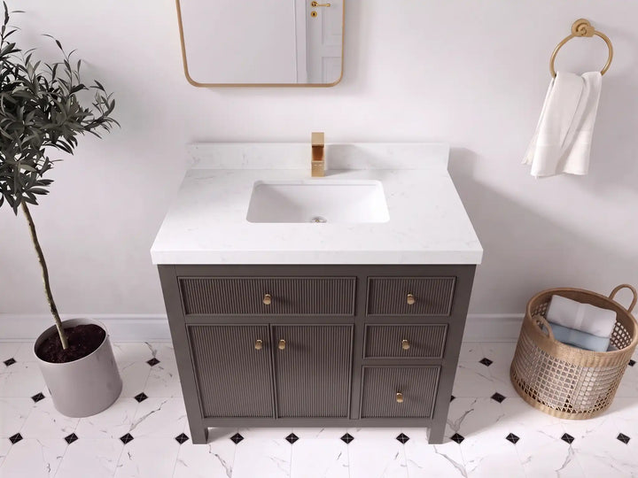 Sonoma 36 in. W x 22 in. D Center Sink Bathroom Vanity - photo 4