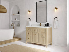Sonoma White Oak 48 in. W x 22 in. D Single Sink Bathroom Vanity - photo 2
