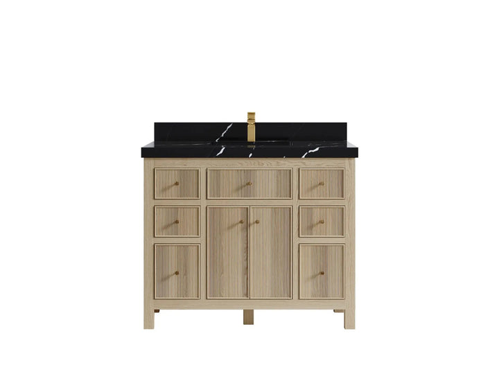 Sonoma White Oak 42 in. W x 22 in. D Single Sink Bathroom Vanity - photo 6