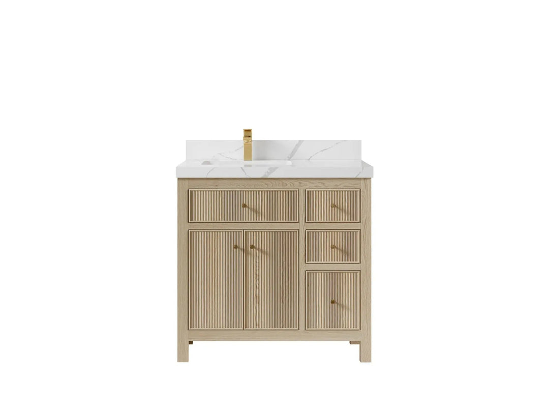 Oak_36 - Single Sink - Bathroom Vanity size 30 - 39 IN - photo 12