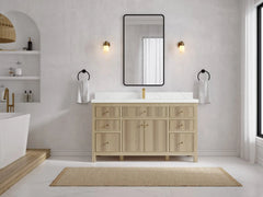 Sonoma White Oak 60 in. W x 22 in. D Single Sink Bathroom Vanity - photo 4