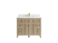 Sonoma White Oak 42 in. W x 22 in. D Single Sink Bathroom Vanity - photo 16