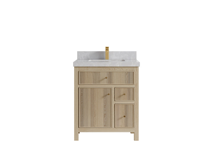 Sonoma White Oak 30 in. W x 22 in. D Single Sink Bathroom Vanity - photo 23