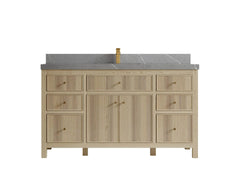 Sonoma White Oak 60 in. W x 22 in. D Single Sink Bathroom Vanity - photo 18