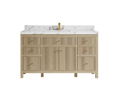 Sonoma White Oak 60 in. W x 22 in. D Single Sink Bathroom Vanity - photo 19