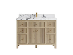 Sonoma White Oak 48 in. W x 22 in. D Single Sink Bathroom Vanity - photo 21