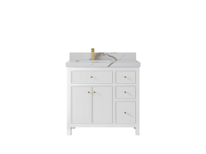 Sonoma 36 in. W x 22 in. D Left Offset Sink Bathroom Vanity - photo 8