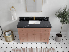 Sonoma 48 in W x 22 in D Free Standing Reeded Single Sink Bathroom Vanity - photo 8