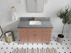 Sonoma 48 in W x 22 in D Free Standing Reeded Single Sink Bathroom Vanity - photo 32