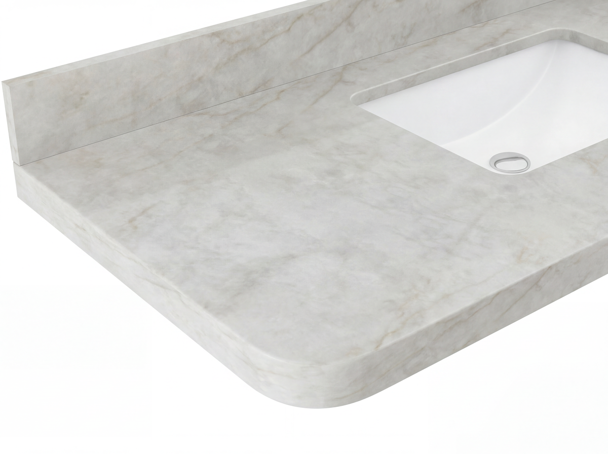 Miami 36 in. W x 22 in. D Right Offset Sink Bathroom Vanity