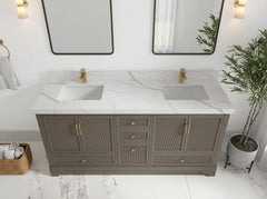 Alys 72 in. W x 22 in. D Double Sink Bathroom Vanity - photo 2