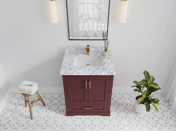Boston 30 in. W x 22 in. D Single Sink Bathroom Vanity - photo 2