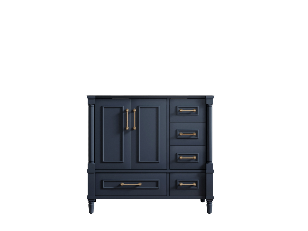 Aberdeen 36 in. W x 22 in. D Center Sink Bathroom Vanity