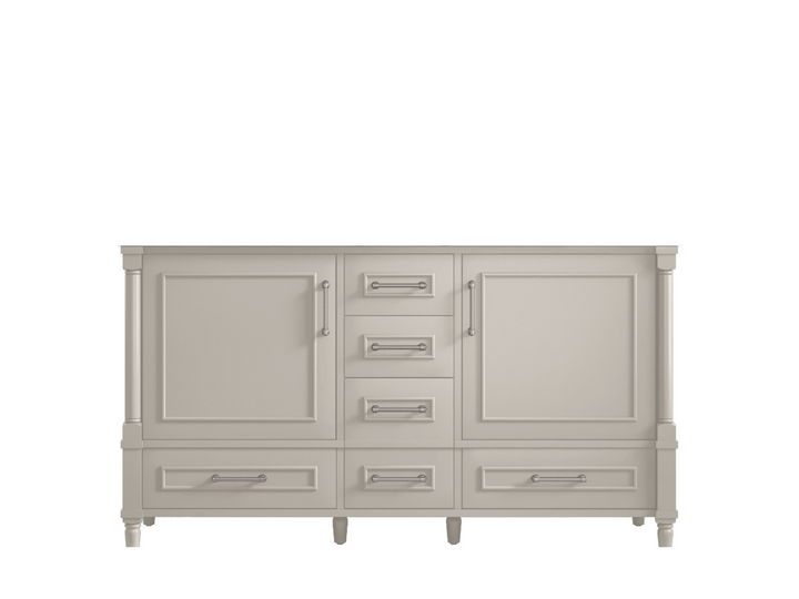 Aberdeen 60 in. W x 22 in. D Double Sink Bathroom Vanity - photo 6