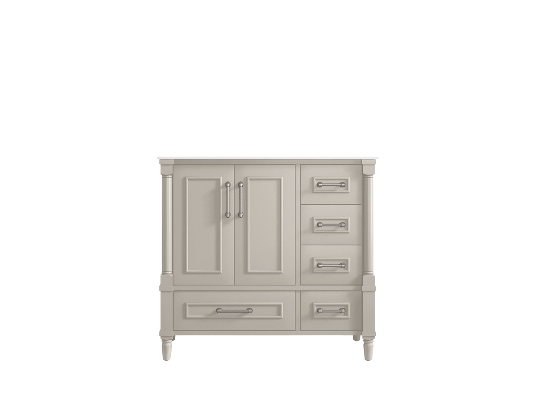 Aberdeen 36 in. W x 22 in. D Center Sink Bathroom Vanity
