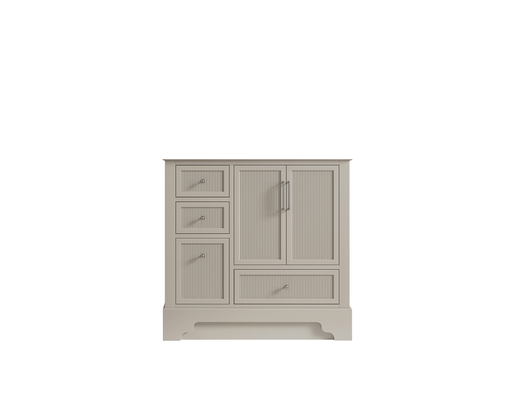 Alys 36 in. W x 22 in. D Center Sink Vanity for Modern Bathrooms