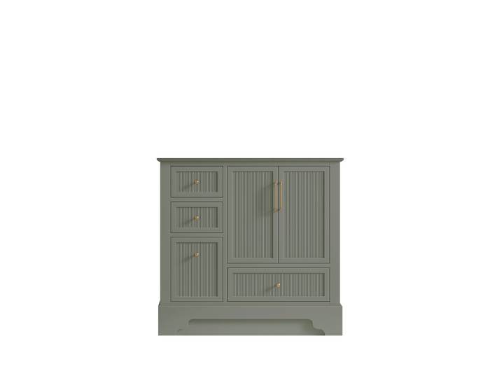 Alys 36 in. W x 22 in. D Center Sink Bathroom Vanity - photo 6