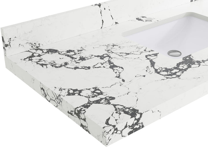 Malibu 36 in. W x 22 in. D Bathroom Vanity Center Sink 2 - photo 20