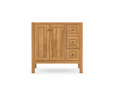 Nashville Teak Wood 36 in. W x 22 in. D Center Sink Bathroom Vanity - photo 7