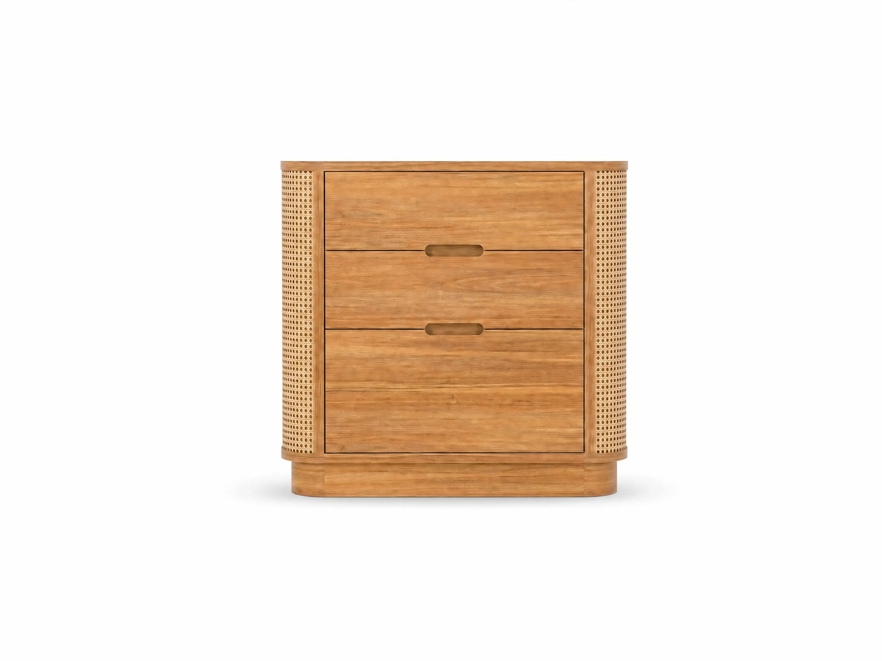 Ventura Teak Wood 36 in. W x 22 in. D Center Sink Bathroom Vanity