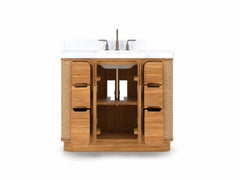 Ventura Teak 42 in. W x 22 in. D Single Sink Bathroom Vanity - photo 6