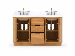 Ventura Teak 60 in. W x 22 in. D Double Sink Bathroom Vanity - photo 7