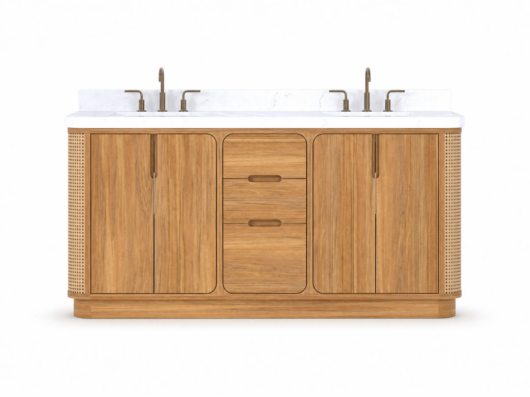 72-Inch Freestanding Double-Sink Bathroom Vanities - photo 12