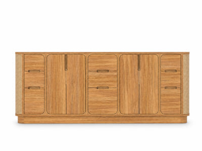 Ventura Teak Wood 84 in. W x 22 in. D Double Sink Bathroom Vanity