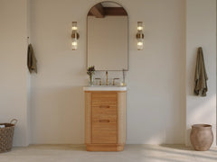 Ventura Teak 24 in. W x 22 in. D Single Sink Bathroom Vanity - photo 5
