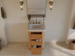 Ventura Teak 24 in. W x 22 in. D Single Sink Bathroom Vanity - photo 2