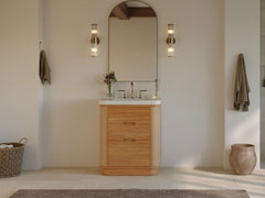 Ventura Teak 30 in. W x 22 in. D Single Sink Bathroom Vanity - photo 5