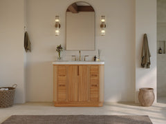 Ventura Teak 42 in. W x 22 in. D Single Sink Bathroom Vanity - photo 5