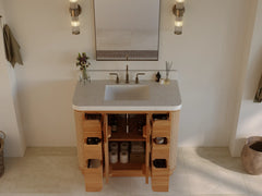Ventura Teak 42 in. W x 22 in. D Single Sink Bathroom Vanity - photo 2