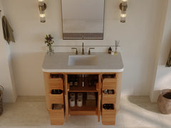 Ventura Teak 48 in. W x 22 in. D Single Sink Bathroom Vanity - photo 2