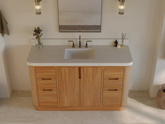 Ventura Teak 60 in. W x 22 in. D Single Sink Bathroom Vanity - photo 7
