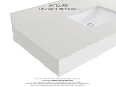 Manhattan 36 in. W x 22 in. D Center Sink Bathroom Vanity - photo 5