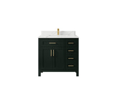 Cambridge 36 in. W x 22 in. D Single Center Sink Bathroom Vanity - photo 24