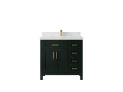 Cambridge 36 in. W x 22 in. D Single Center Sink Bathroom Vanity - photo 27
